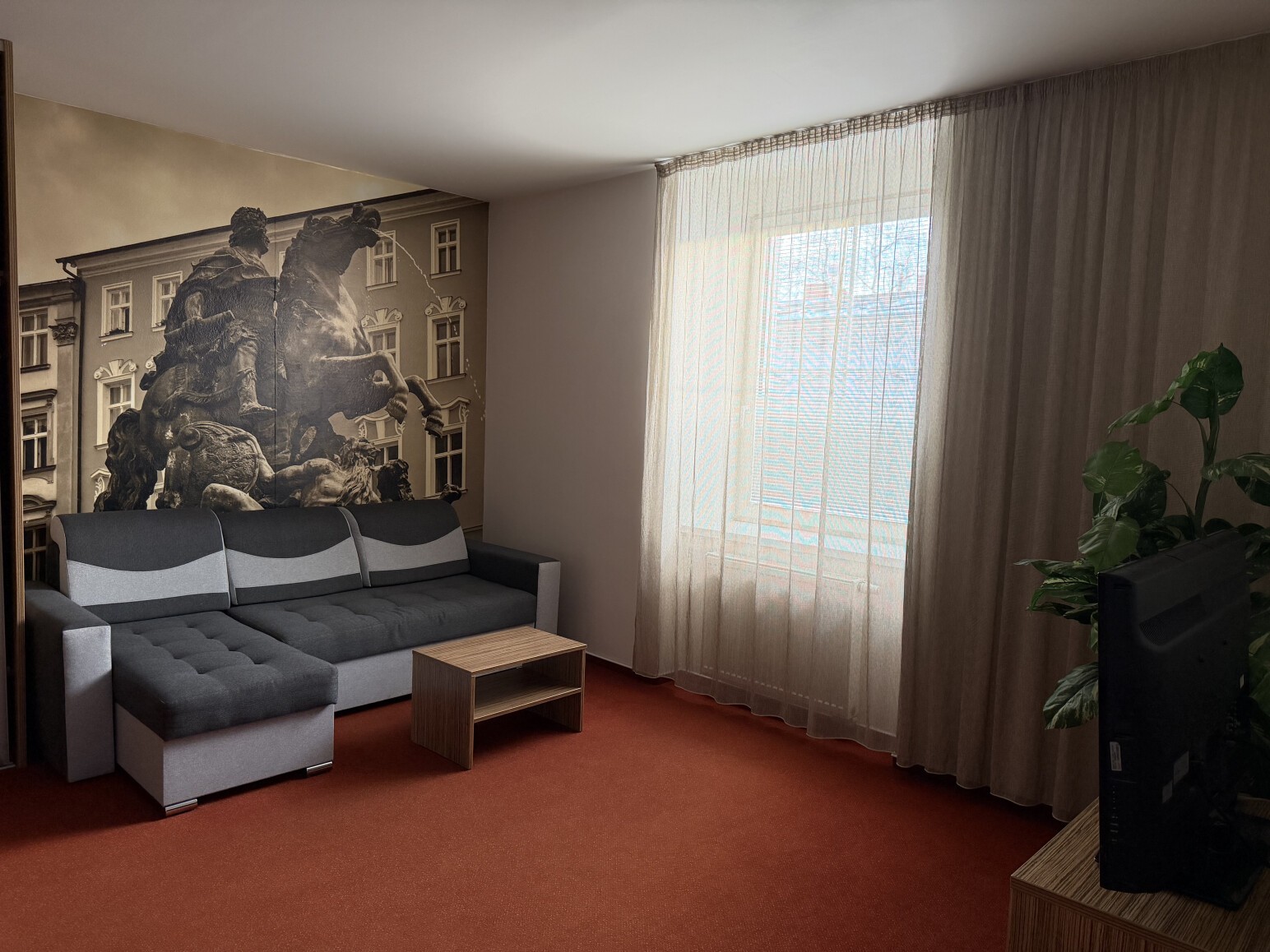 Čtyřlůžkový apartmán s kuchyňkou