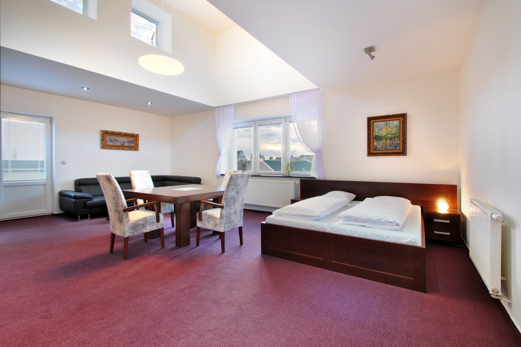 Apartmán s terasami a výhledem