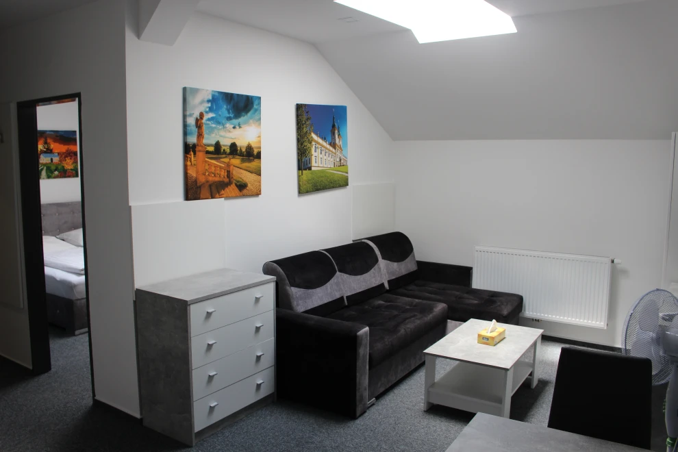 Podkrovní dvoulůžkový apartmán