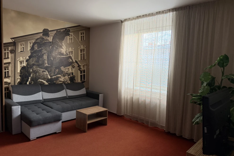Čtyřlůžkový apartmán s kuchyňkou