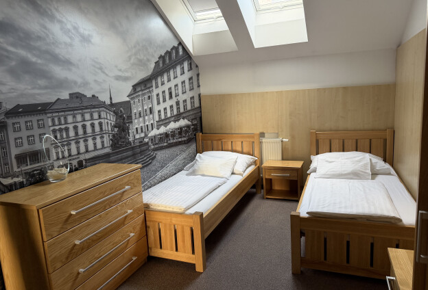 Čtyřlůžkový pokoj